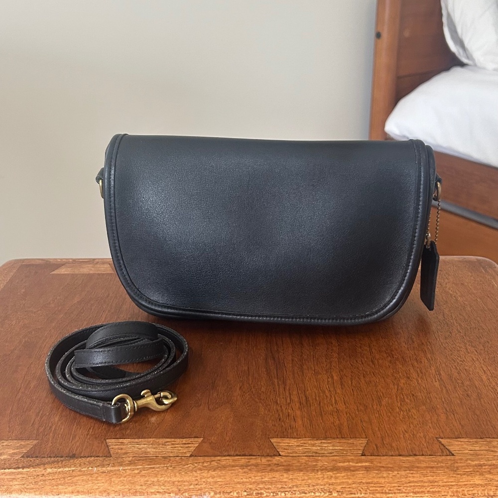 Authentic Vintage Coach Ritchie Black #9937